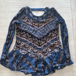 Free People backless tunic